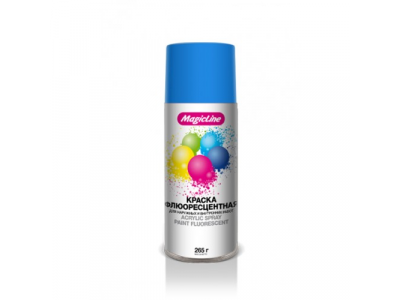 Краска синяя флюорисцентная (265г), 1090 MagicLine